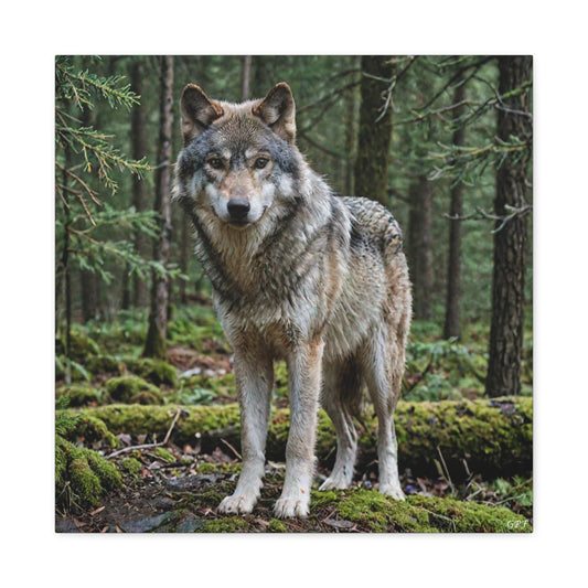 Gray Wolf (050) - Great Pictures Framed
