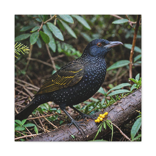 Regent Bowerbird (0111) - Great Pictures Framed