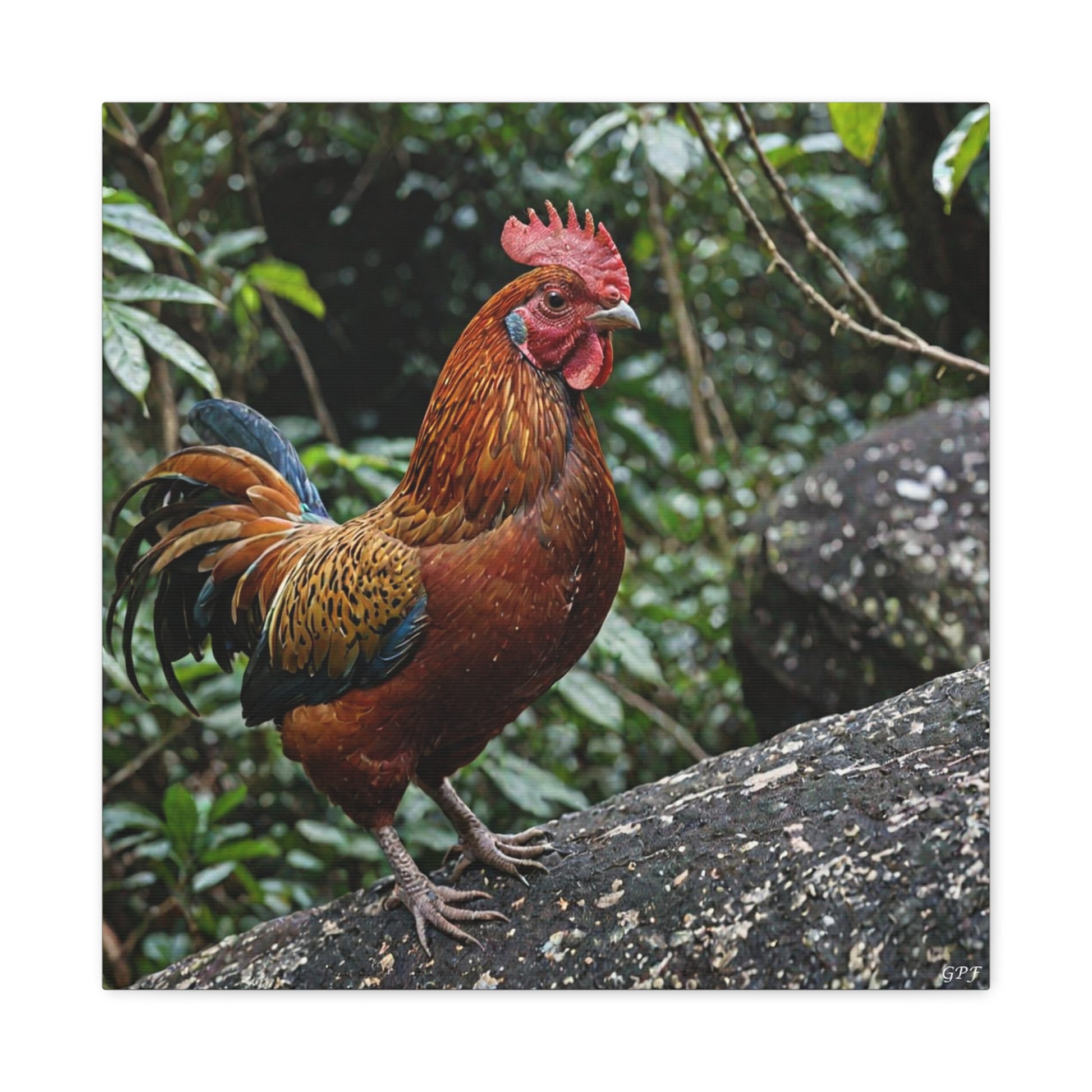 Guianan Cock-of-the-rock (0213) - Great Pictures Framed