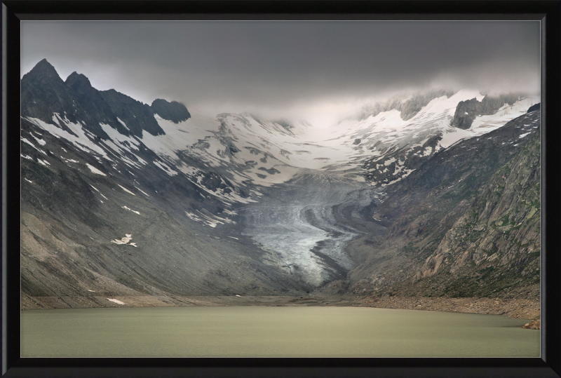 Oberaargletscher from Oberaar - Great Pictures Framed