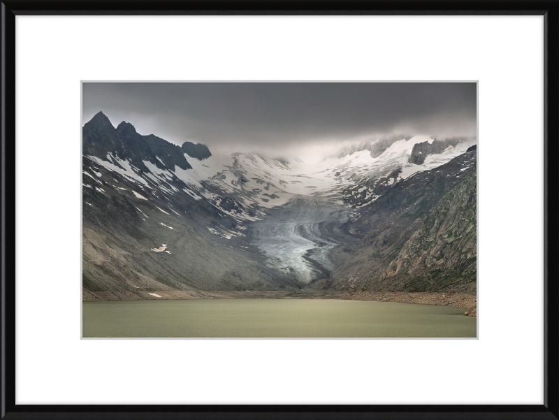 Oberaargletscher from Oberaar - Great Pictures Framed