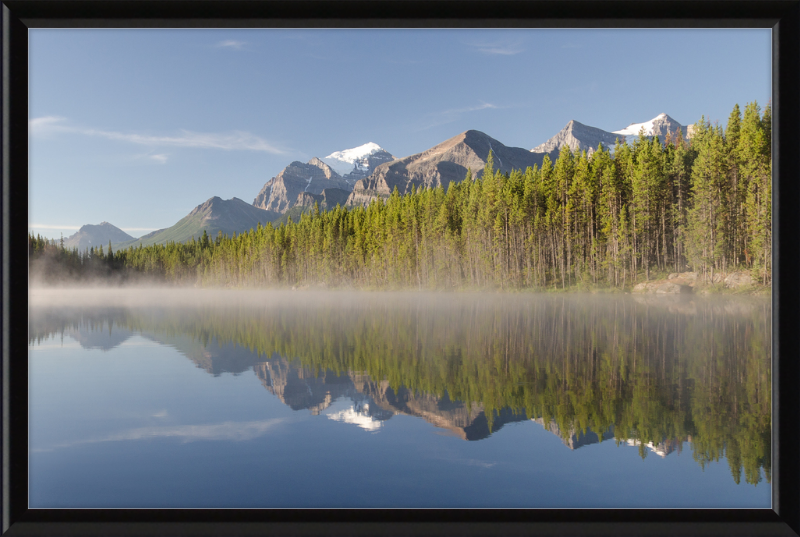 Herbert Lake along the Icefields Parkway - Great Pictures Framed
