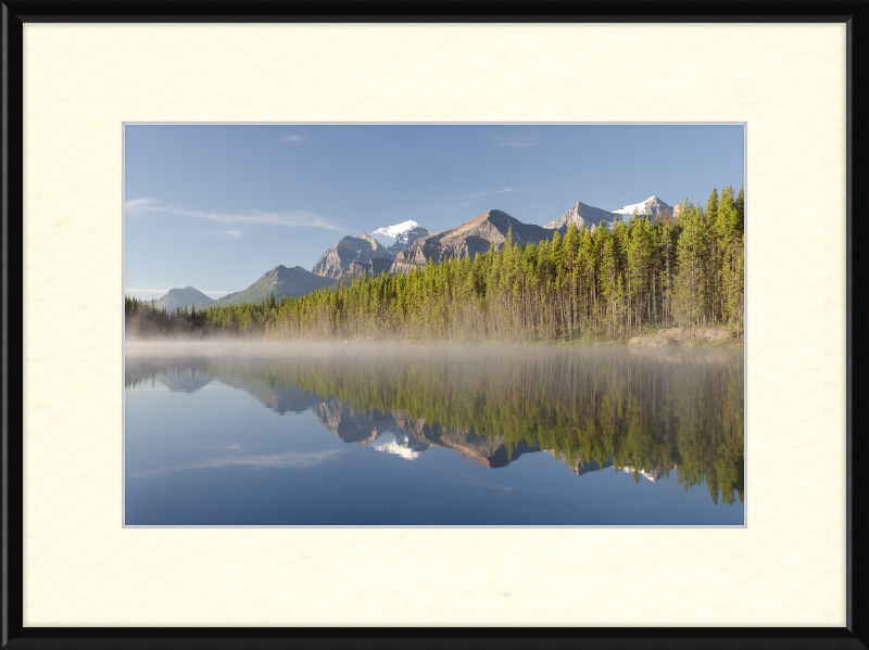 Herbert Lake along the Icefields Parkway - Great Pictures Framed