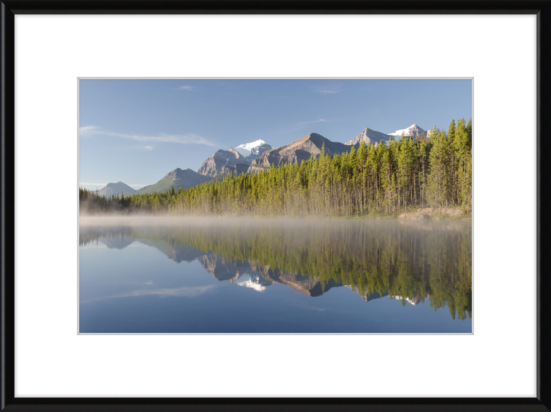 Herbert Lake along the Icefields Parkway - Great Pictures Framed