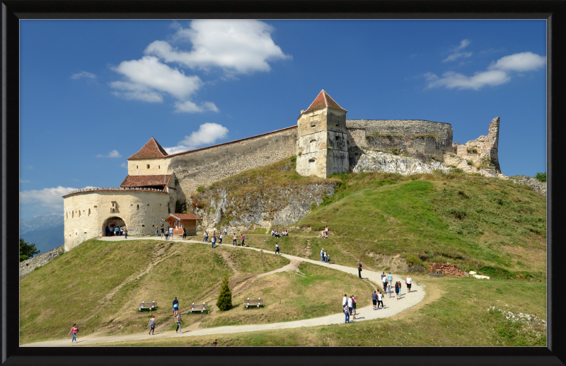 Râşnov Citadel (Rosenauer Burg) - Great Pictures Framed