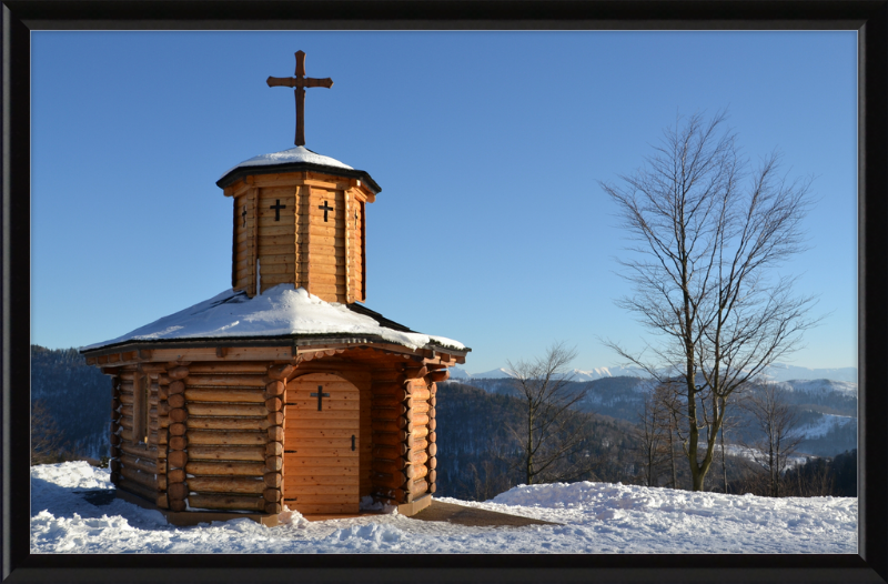 Oščadnica, Slovakia - Chapel - Great Pictures Framed