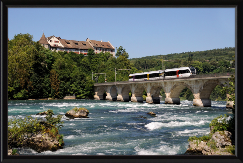 Stadler GTW Thurbo Rheinfall - Great Pictures Framed
