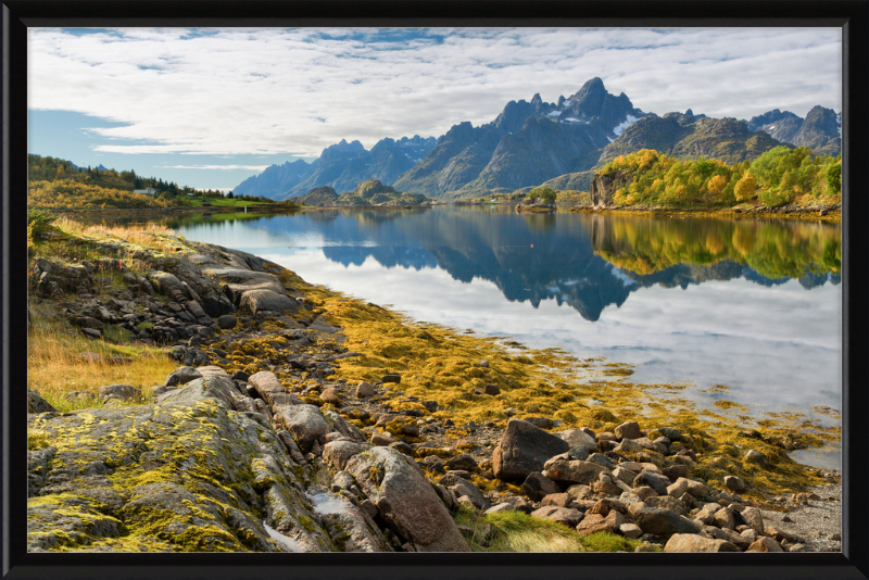 Afternoon at Raftsundet, Hinnøya - Great Pictures Framed