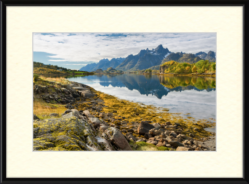 Afternoon at Raftsundet, Hinnøya - Great Pictures Framed