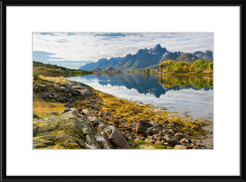 Afternoon at Raftsundet, Hinnøya - Great Pictures Framed