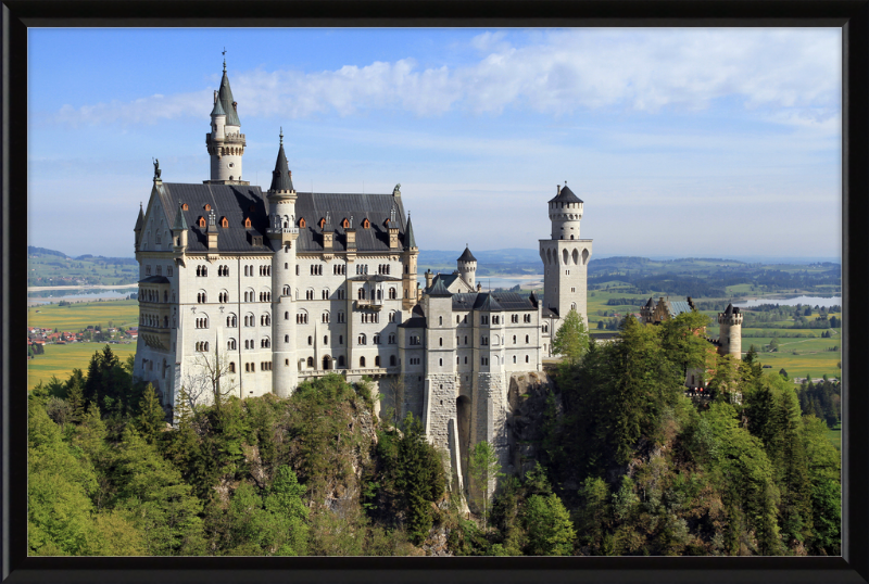 Neuschwanstein Castle from Marienbrücke - Great Pictures Framed