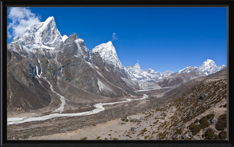 The Mountains Near Pheriche - Great Pictures Framed