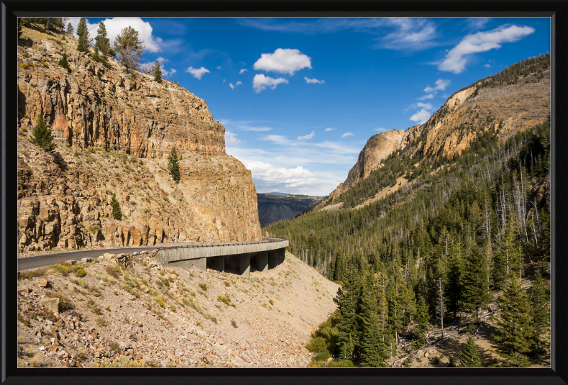 Golden Gate Yellow Stone National Park - Great Pictures Framed