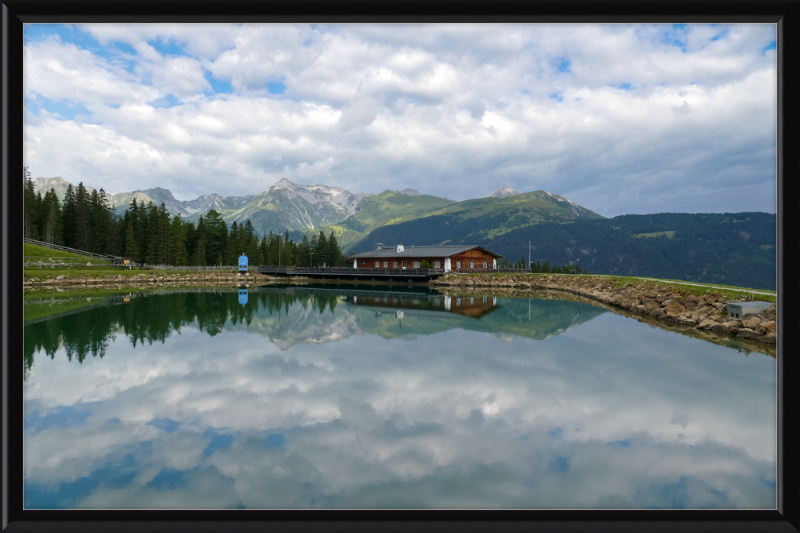 Bergeralm in Summer - Great Pictures Framed