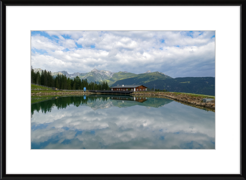 Bergeralm in Summer - Great Pictures Framed