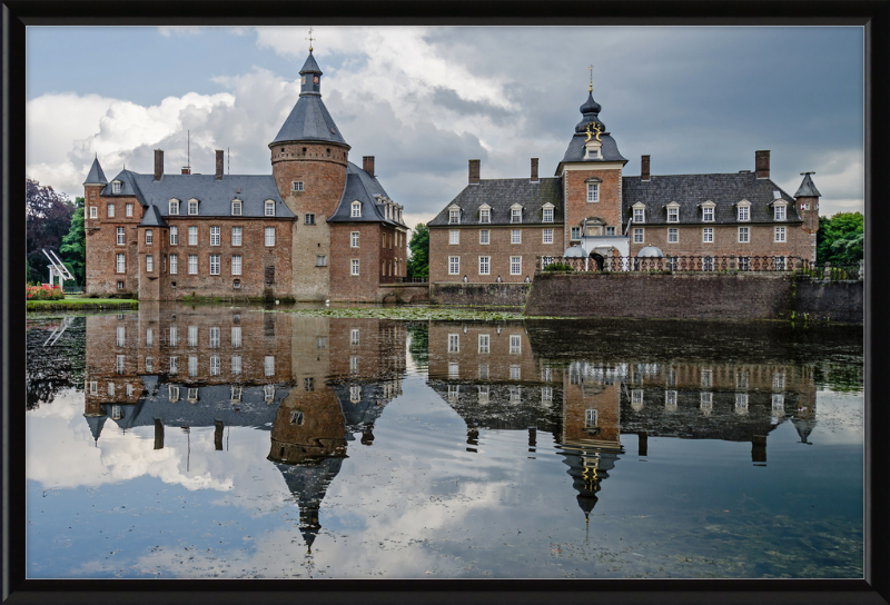 Anholt Fortress - The Majestic Western Facade - Great Pictures Framed