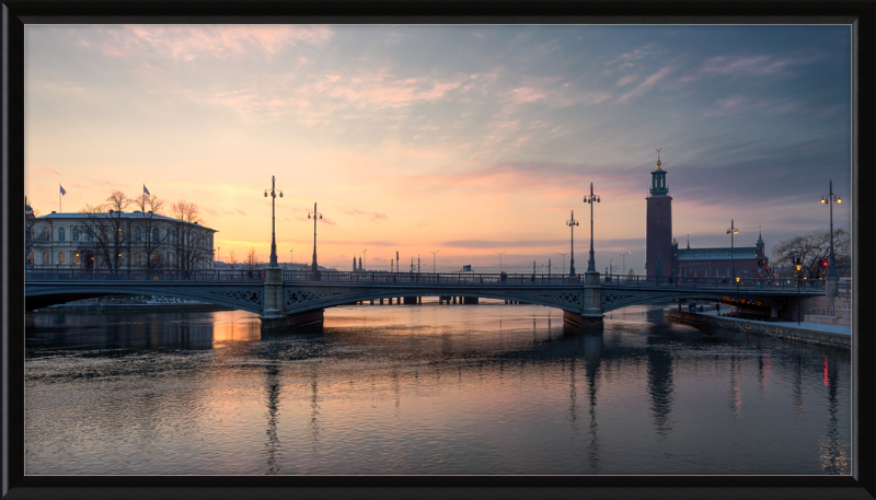 Vasabron Vasa Bridge, Stockholm, Sweden - Great Pictures Framed