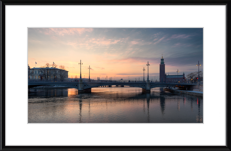 Vasabron Vasa Bridge, Stockholm, Sweden - Great Pictures Framed