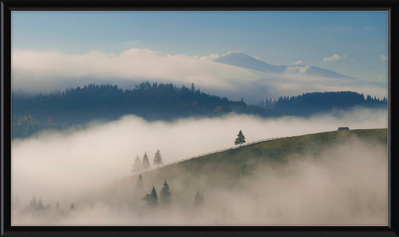 Tam za tumanamy Goverla - Great Pictures Framed