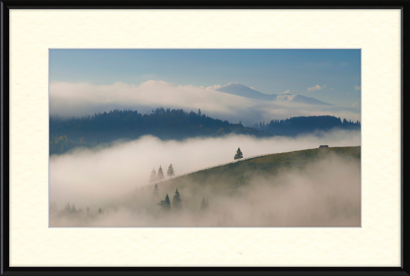 Tam za tumanamy Goverla - Great Pictures Framed