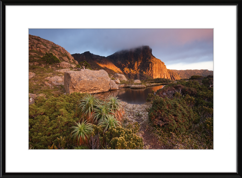 Mt Anne from High Shelf Camp - Great Pictures Framed