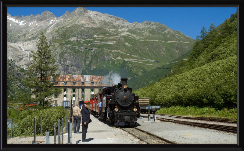 DFB HG 3-4 Gletsch - Great Pictures Framed