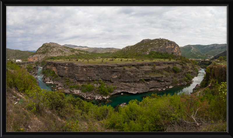 Moraca River,North of Podgorica, Montenegro - Great Pictures Framed