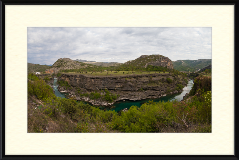 Moraca River,North of Podgorica, Montenegro - Great Pictures Framed