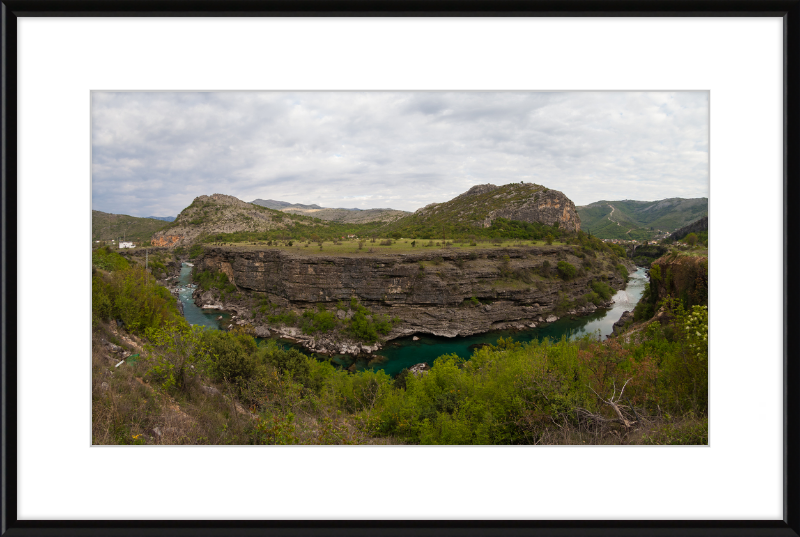 Moraca River,North of Podgorica, Montenegro - Great Pictures Framed
