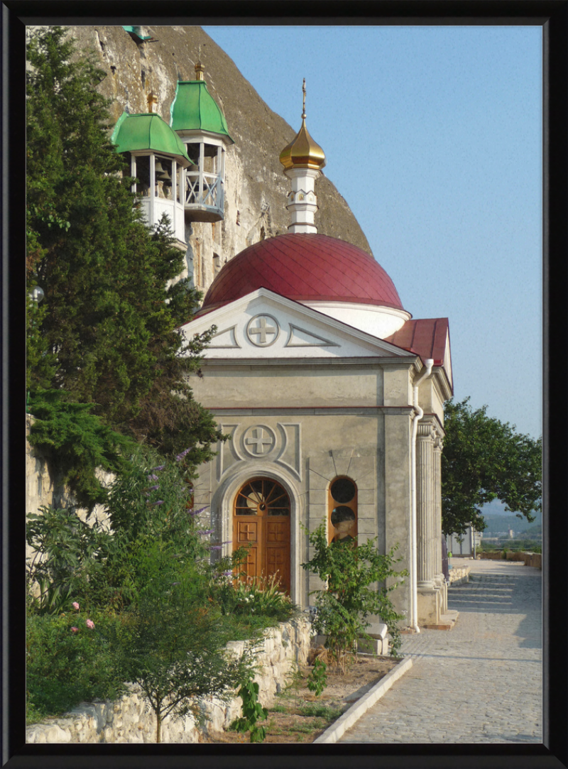 Inkerman Cave Monastery - Great Pictures Framed