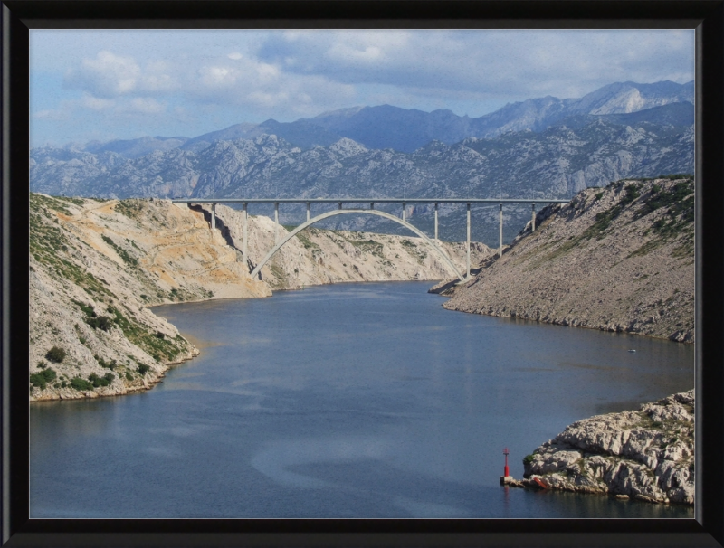 Maslenica Bridge - Great Pictures Framed