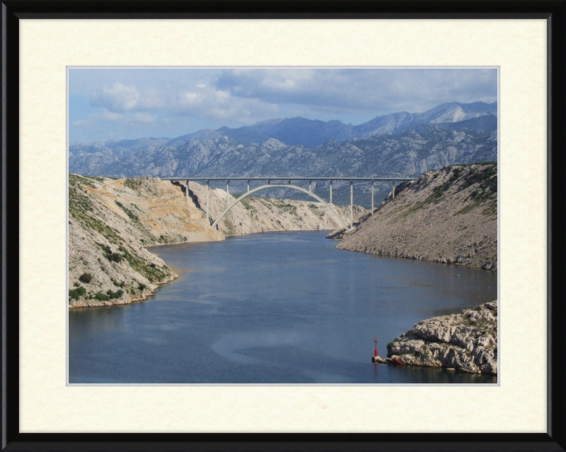 Maslenica Bridge - Great Pictures Framed