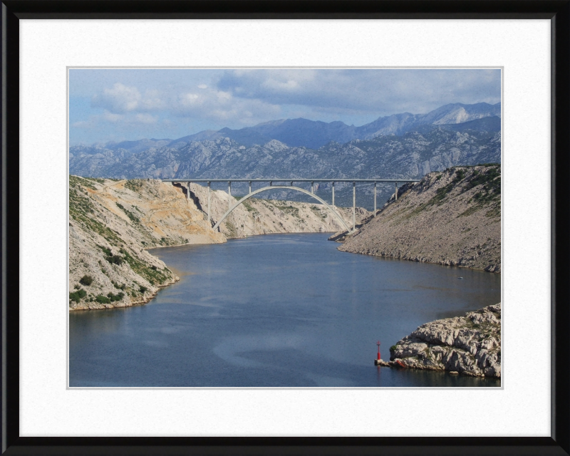 Maslenica Bridge - Great Pictures Framed