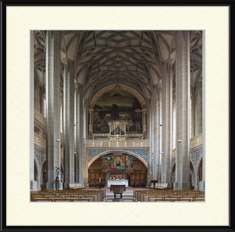 MarienkircheHalle Innenraum - Great Pictures Framed