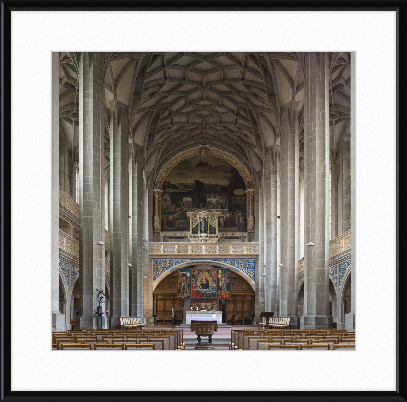 MarienkircheHalle Innenraum - Great Pictures Framed
