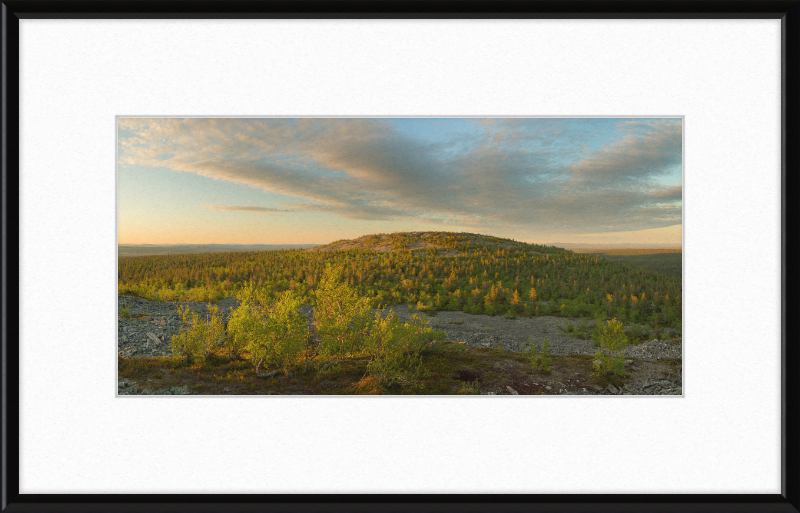 Oratunturi Central Summit, Sodankylä, Lapland, Finland - Great Pictures Framed