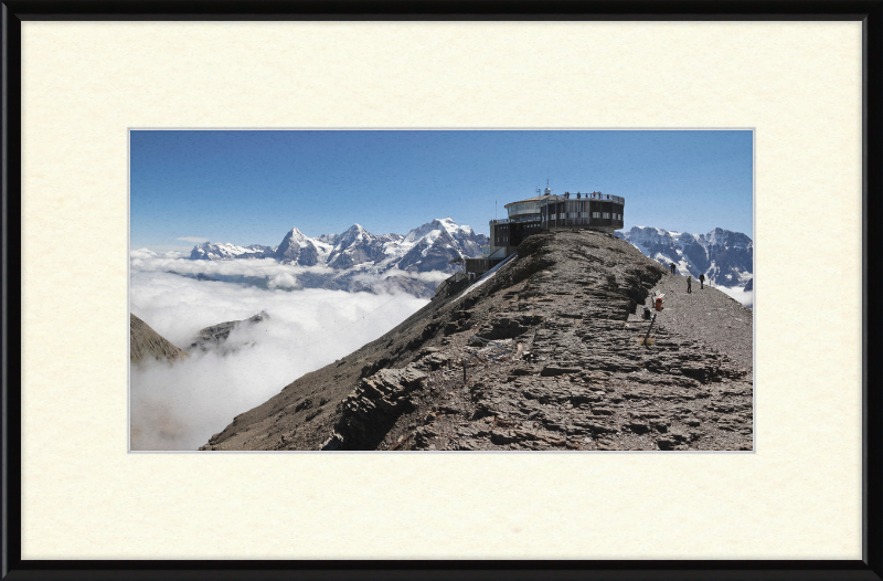 Schilthorn with Bernese Alps - Great Pictures Framed