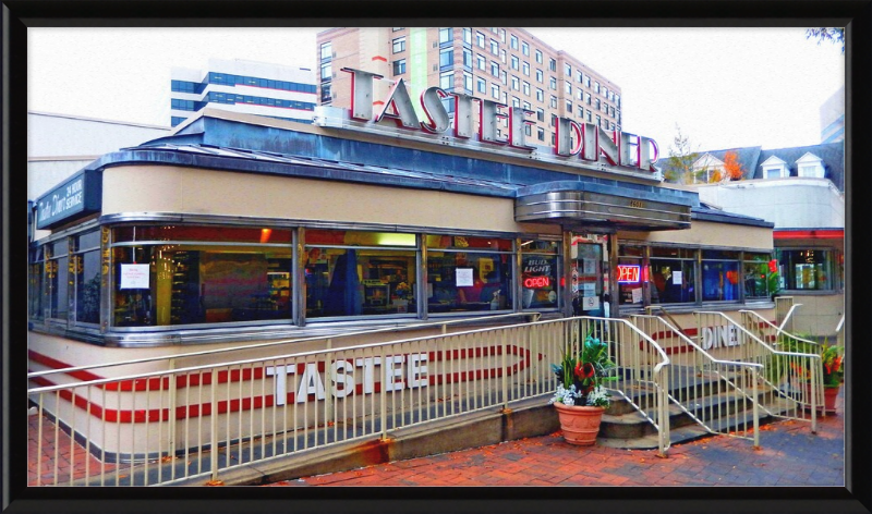 Tastee Diner - Great Pictures Framed