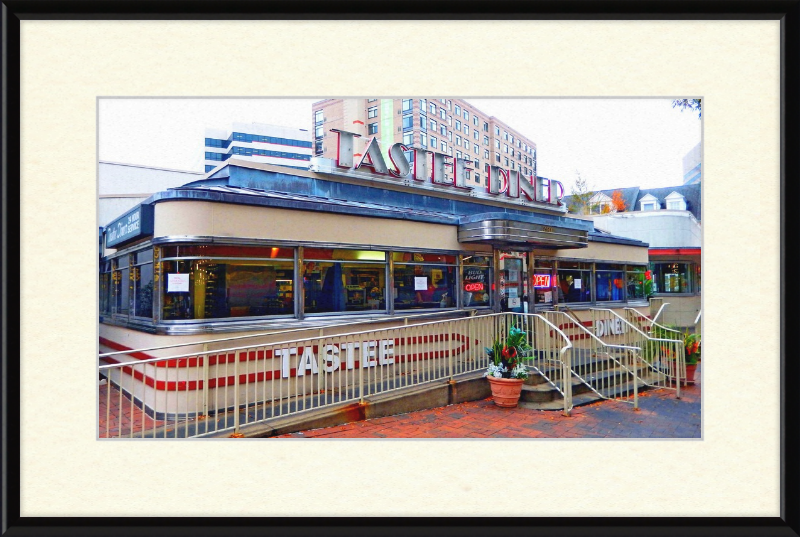 Tastee Diner - Great Pictures Framed