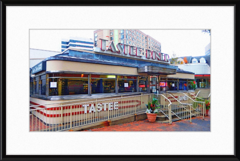 Tastee Diner - Great Pictures Framed