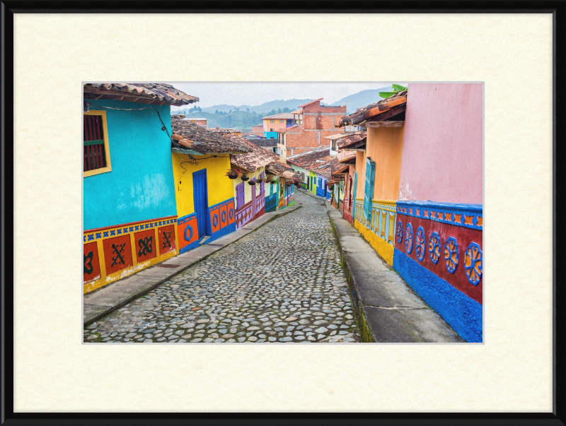 A Street in Colombia - Great Pictures Framed
