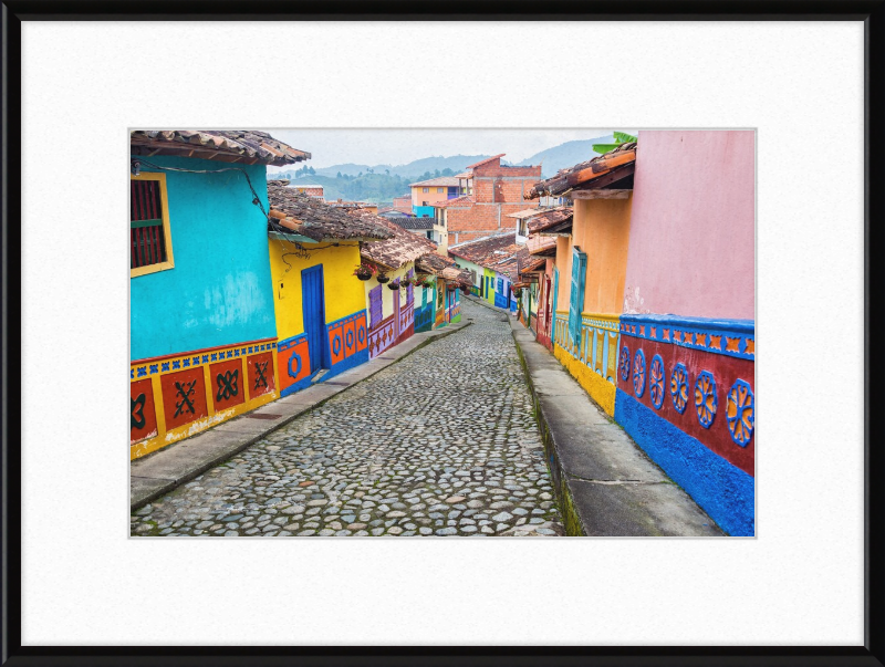 A Street in Colombia - Great Pictures Framed