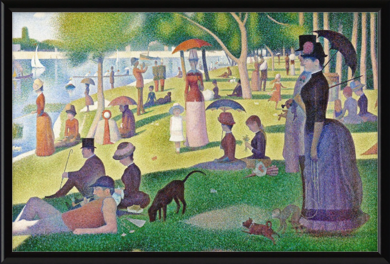 A Sunday Afternoon on the Island of La Grande Jatte - Great Pictures Framed