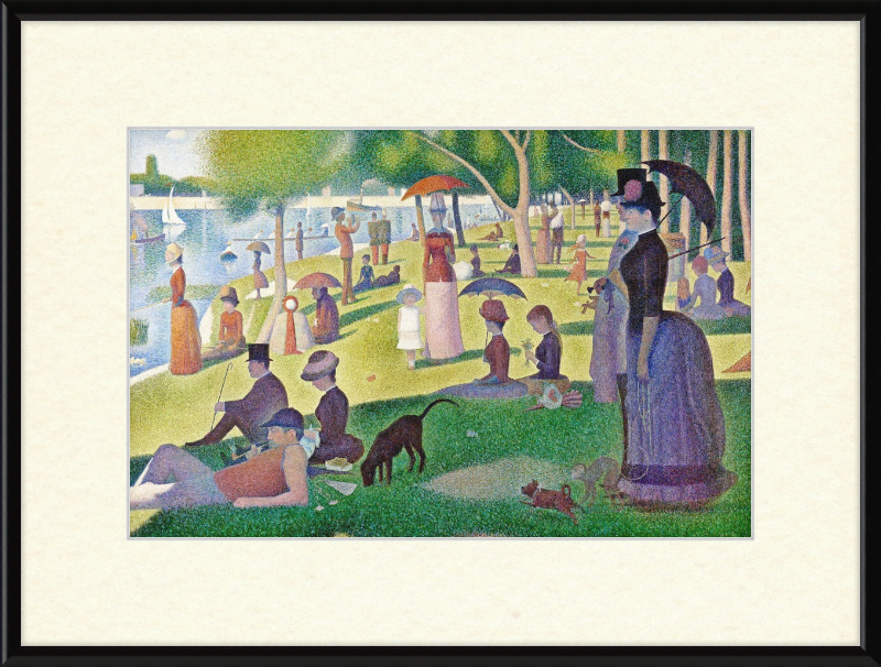 A Sunday Afternoon on the Island of La Grande Jatte - Great Pictures Framed