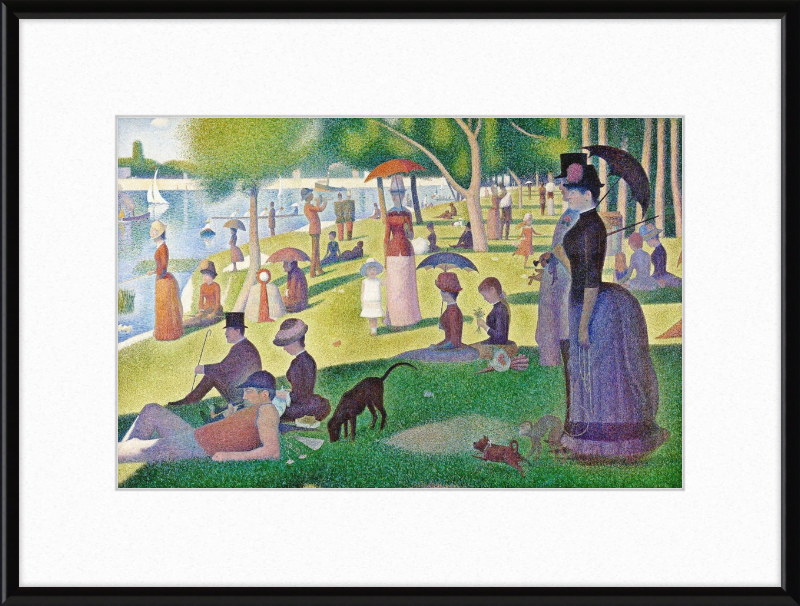 A Sunday Afternoon on the Island of La Grande Jatte - Great Pictures Framed