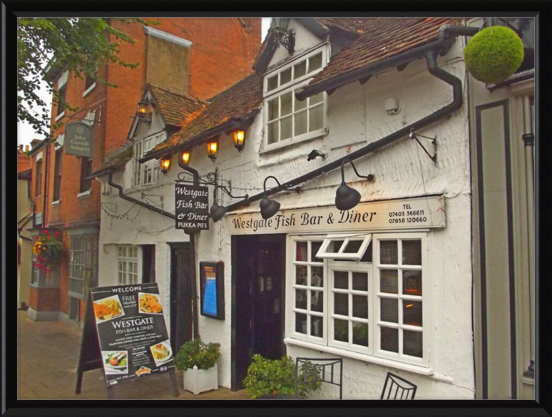 Westgate Fish Bar & Diner - Great Pictures Framed