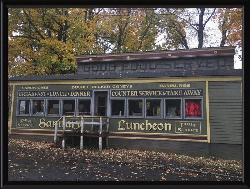 A Fake 1920's Diner - Great Pictures Framed