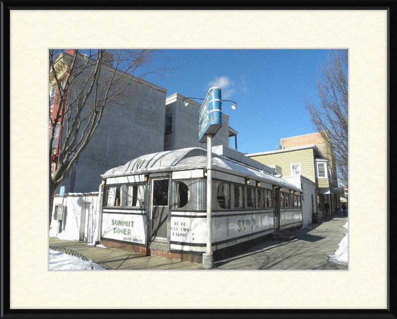 Summit Diner - Great Pictures Framed