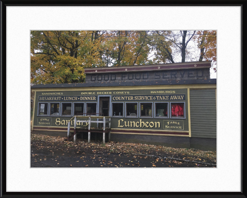 A Fake 1920's Diner - Great Pictures Framed
