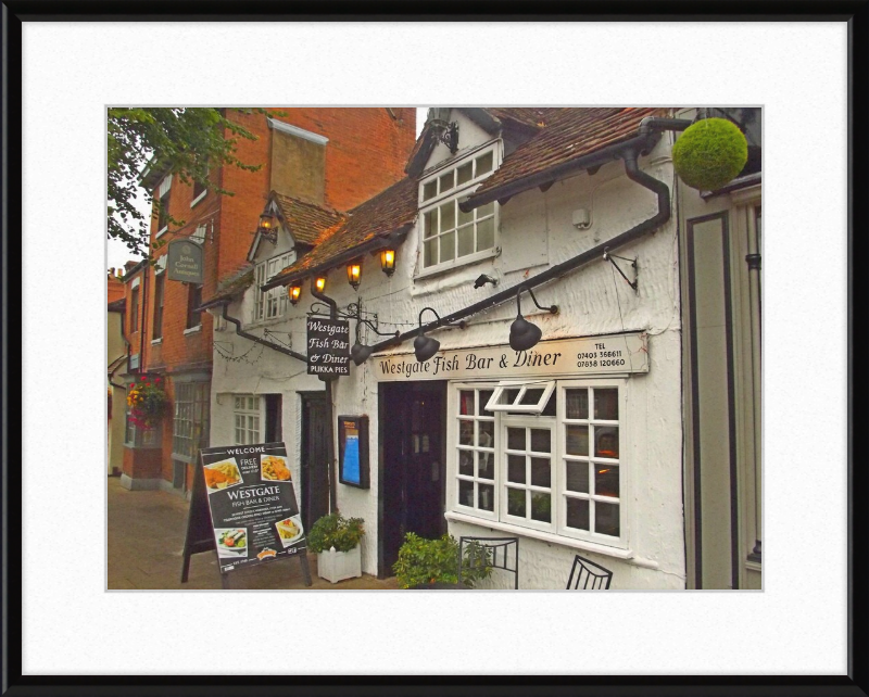 Westgate Fish Bar & Diner - Great Pictures Framed